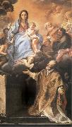 Maratta, Carlo, The Madonna and its aparicion to San Felipe Neri